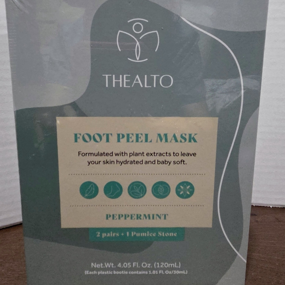 Peppermint Foot Peel Mask